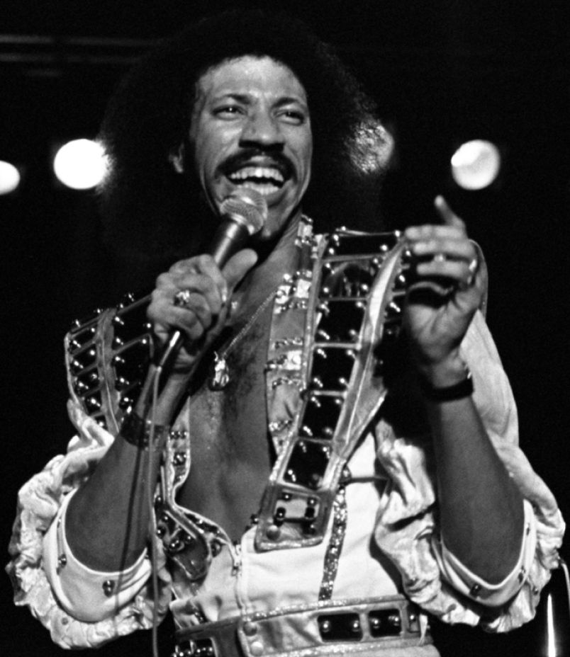 Vintage Lionel Richie performance photo